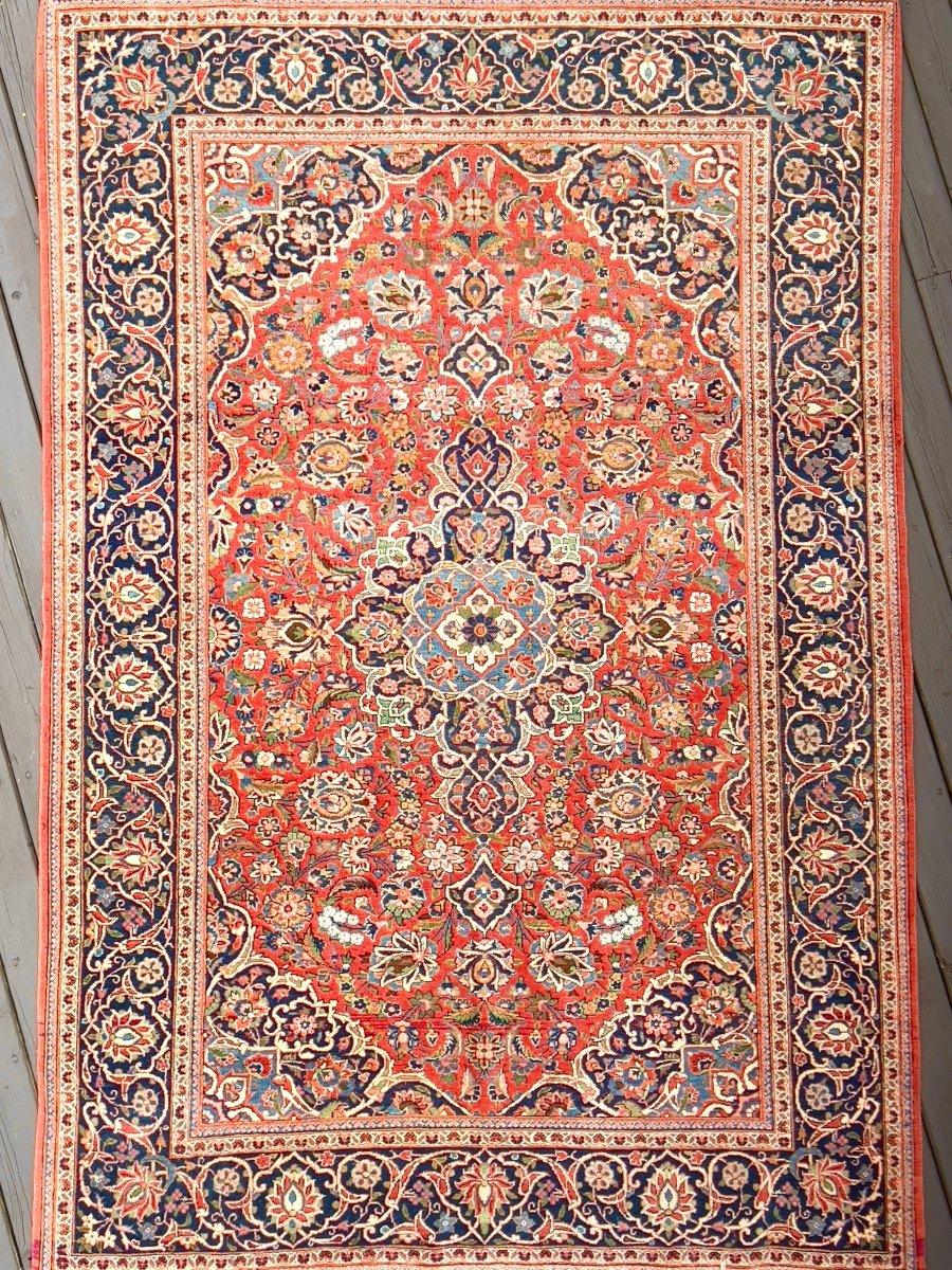 Persian Kashan Rug | 6' 7