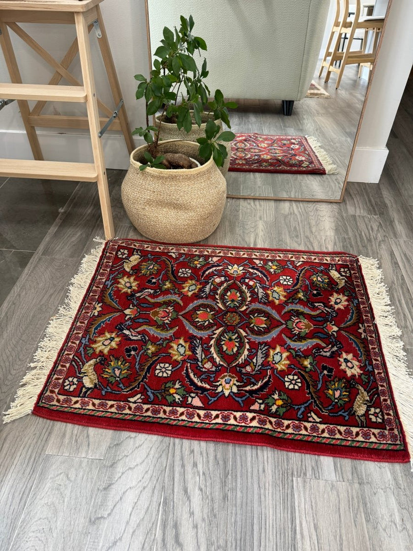Persian Kashan Twin Rugs | 2' 2