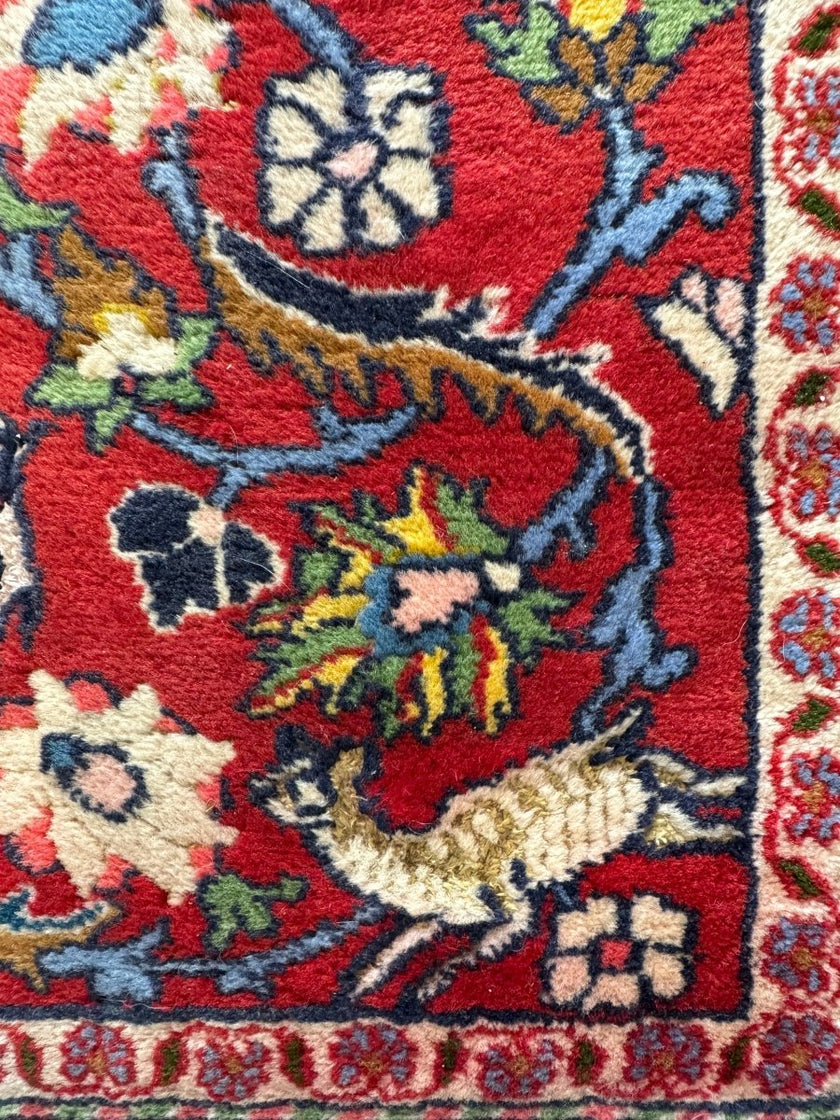 Persian Kashan Twin Rugs | 2' 2