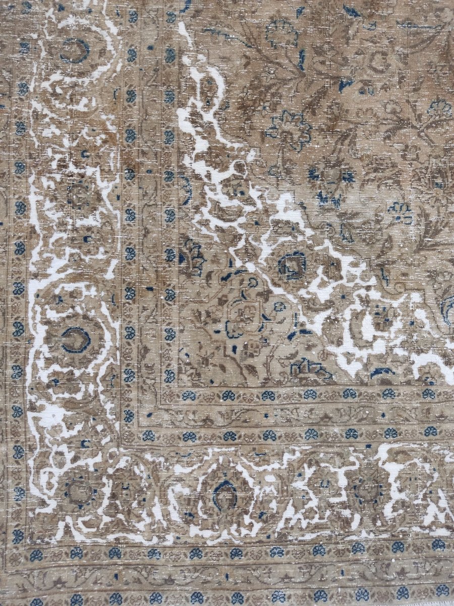 Persian Kashan Vintage Rug | 8' 1