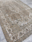 Persian Kashan Vintage Rug | 8' 1