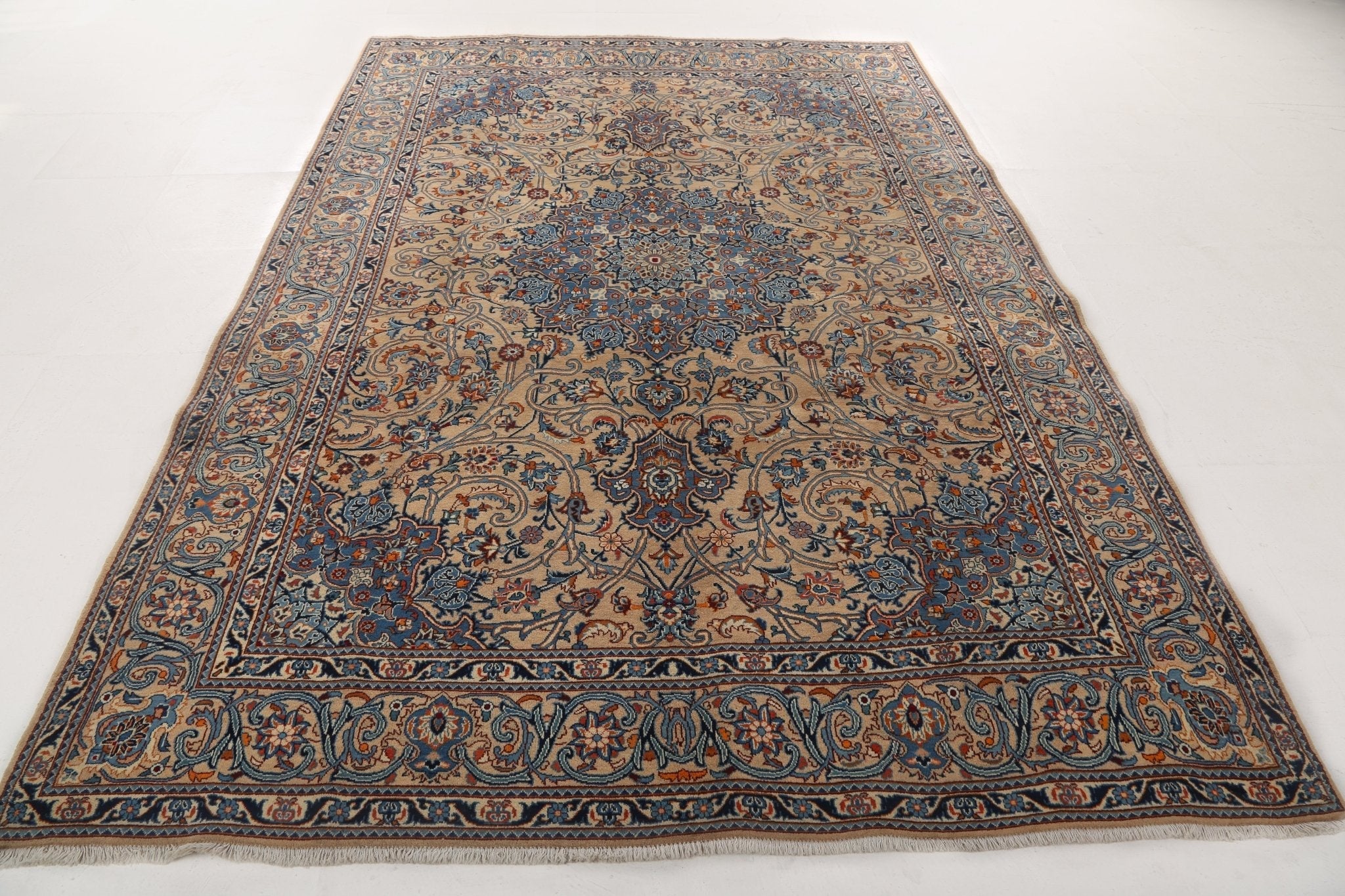 Persian Kashmar Rug | 6' 7