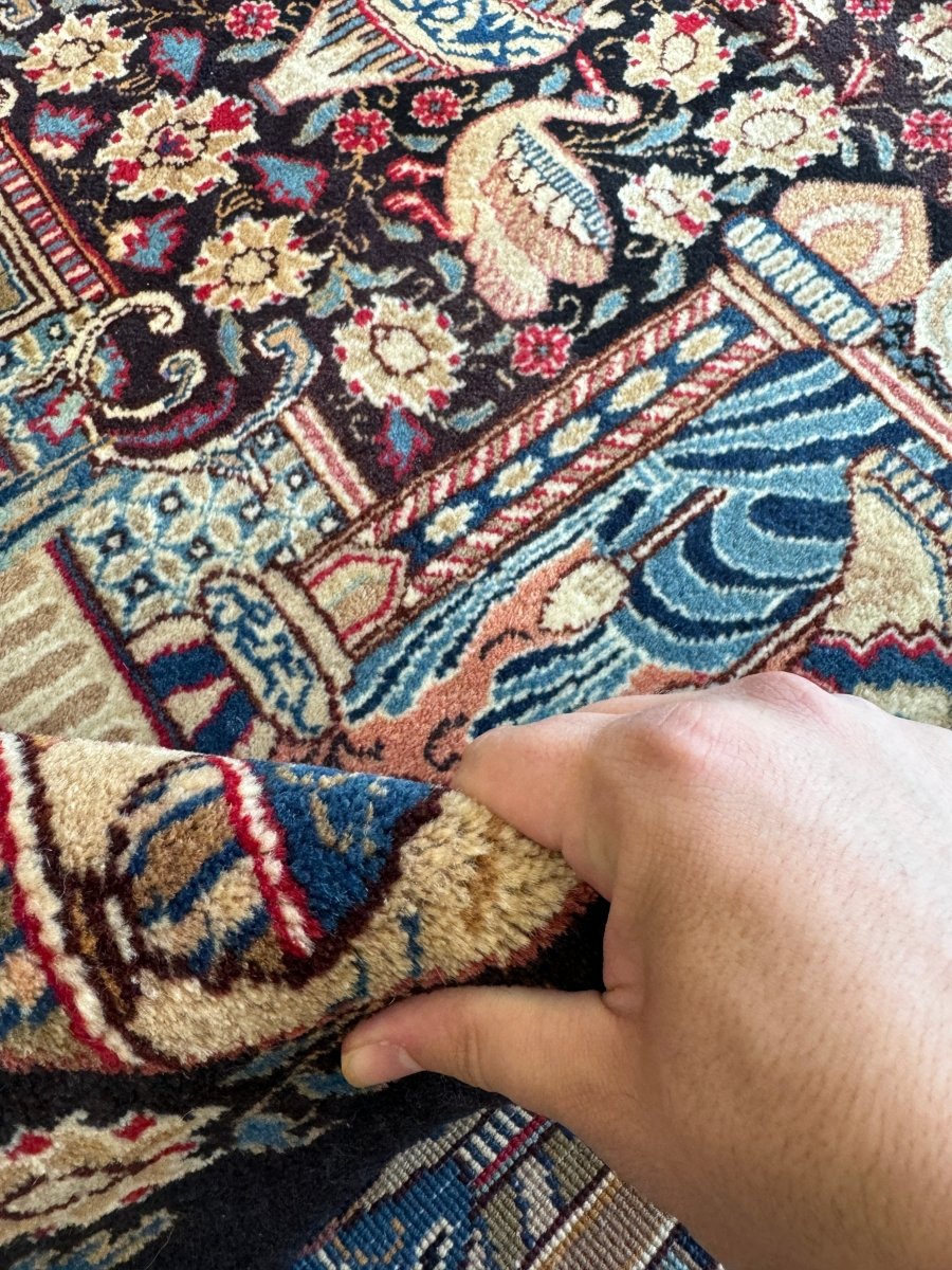 Persian Kashmar Rug | 6' 7