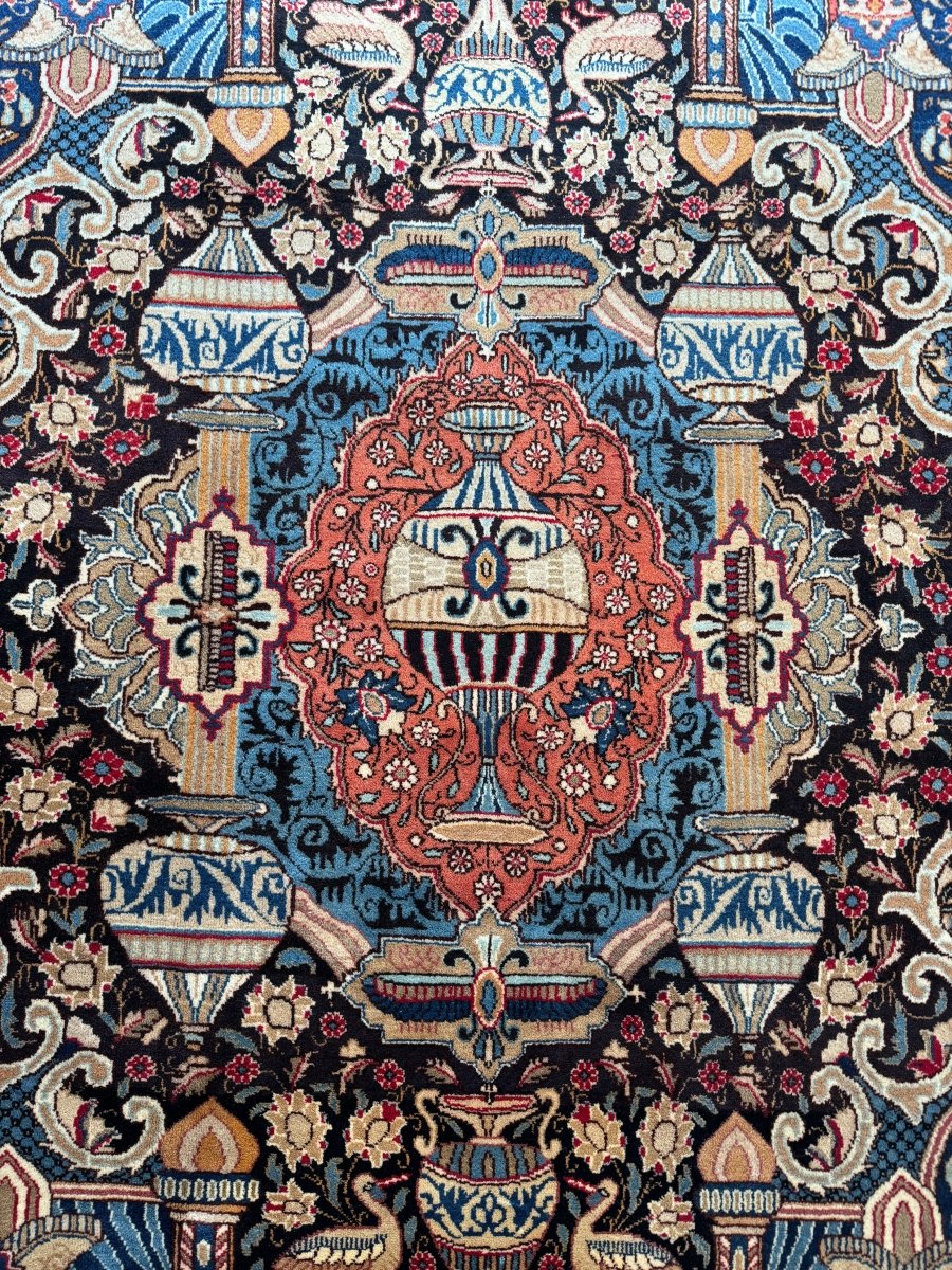Persian Kashmar Rug | 6' 7
