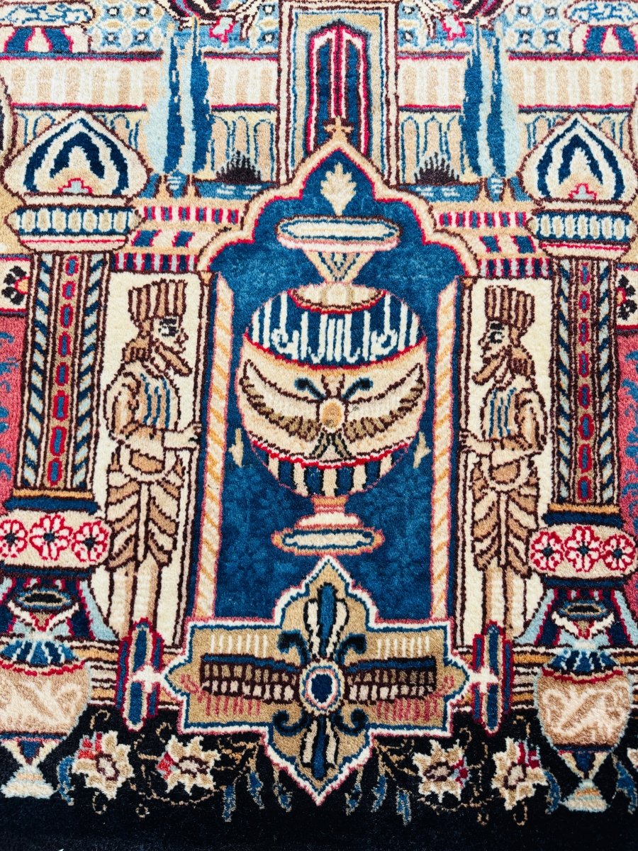 Persian Kashmar Rug | 6' 7