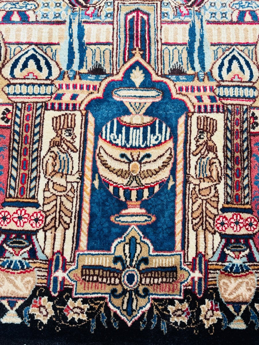Persian Kashmar Rug | 6' 7