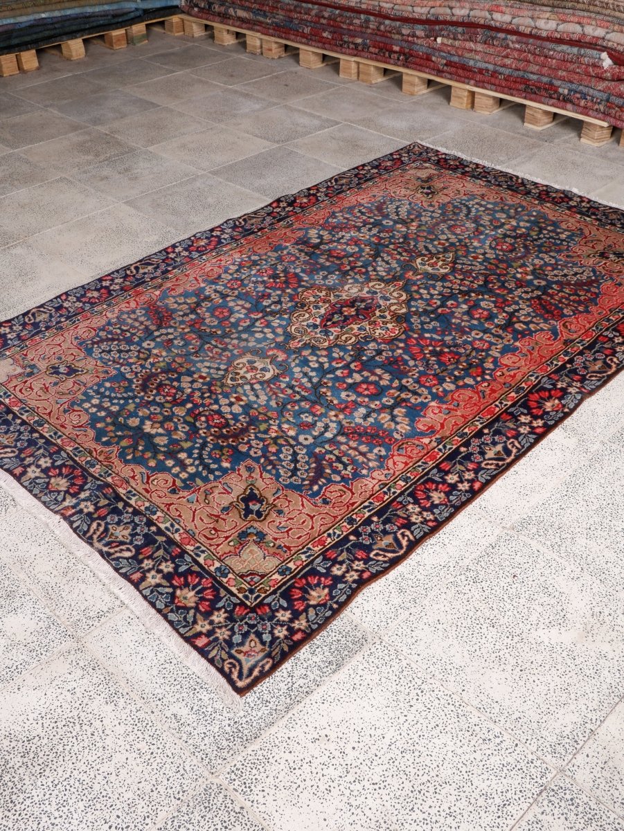Persian Kerman Rug | 4' 9” x 7' 6