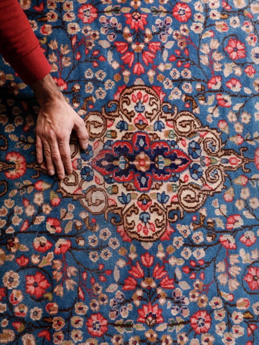 Persian Kerman Rug | 4' 9” x 7' 6