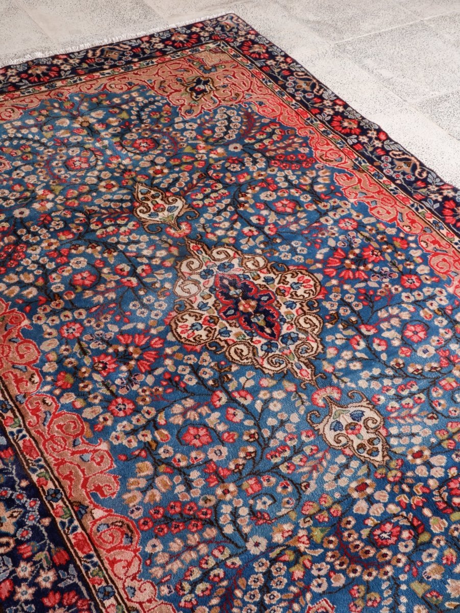Persian Kerman Rug | 4' 9” x 7' 6