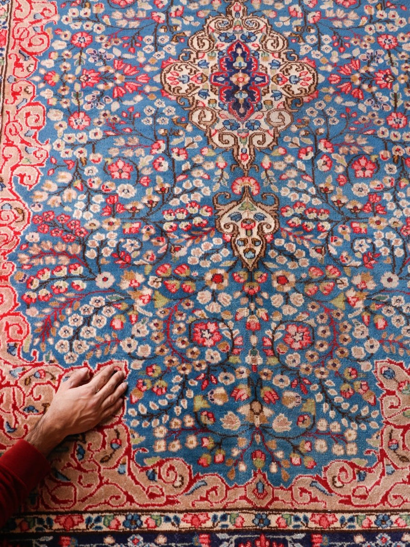 Persian Kerman Rug | 4' 9” x 7' 6