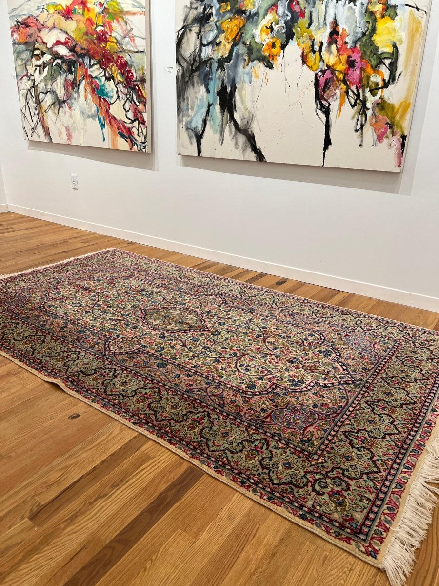 Persian Kerman Rug | 4' 9