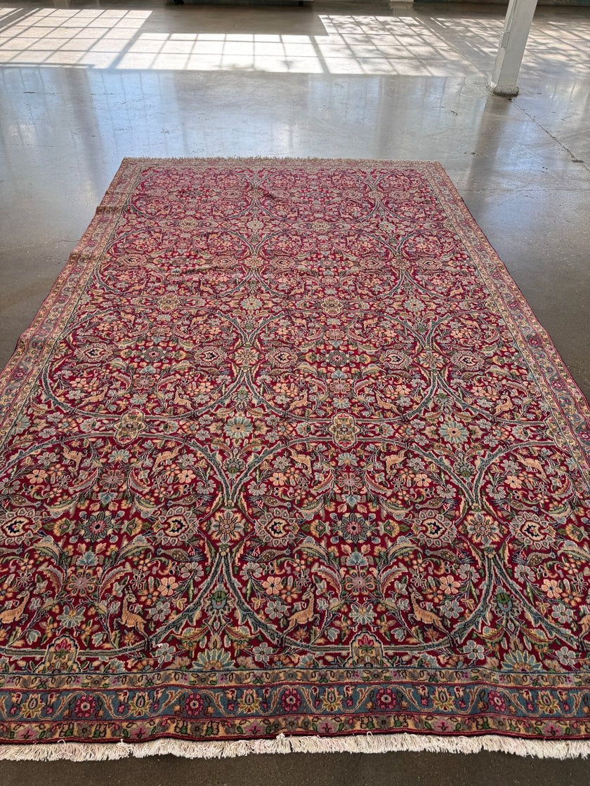 Persian Kerman Rug | 7' 4