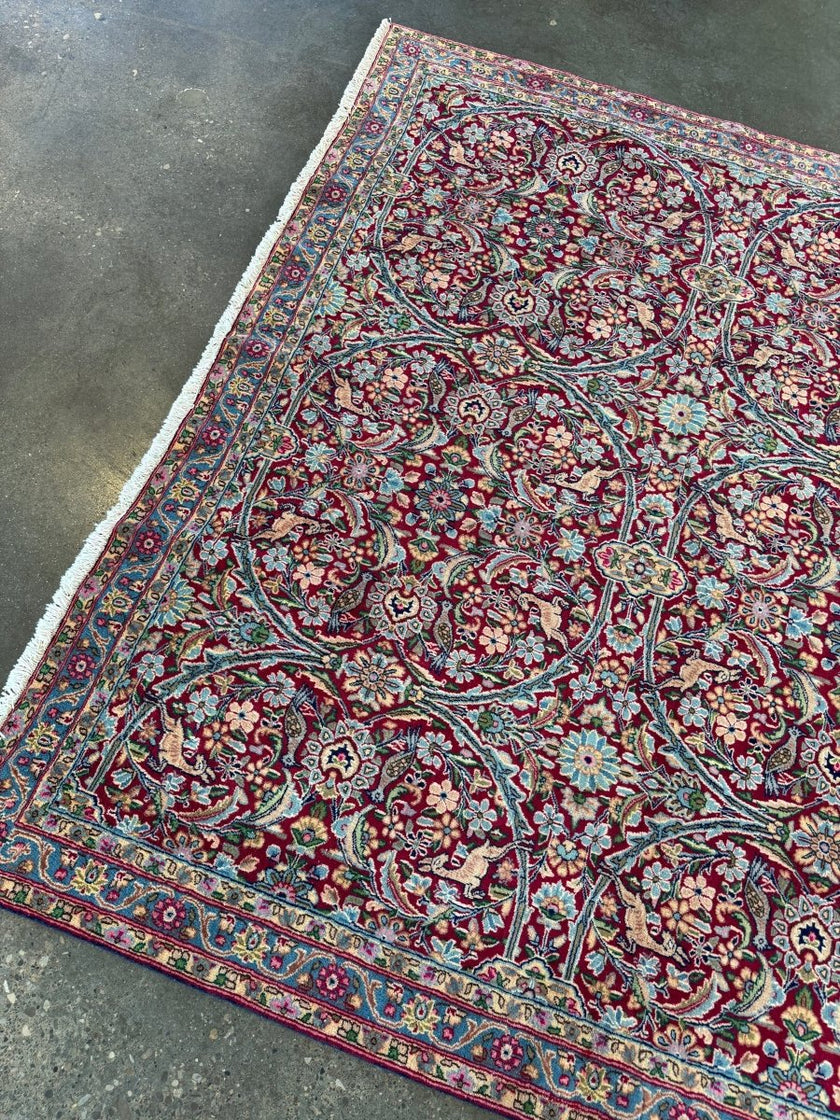Persian Kerman Rug | 7' 4