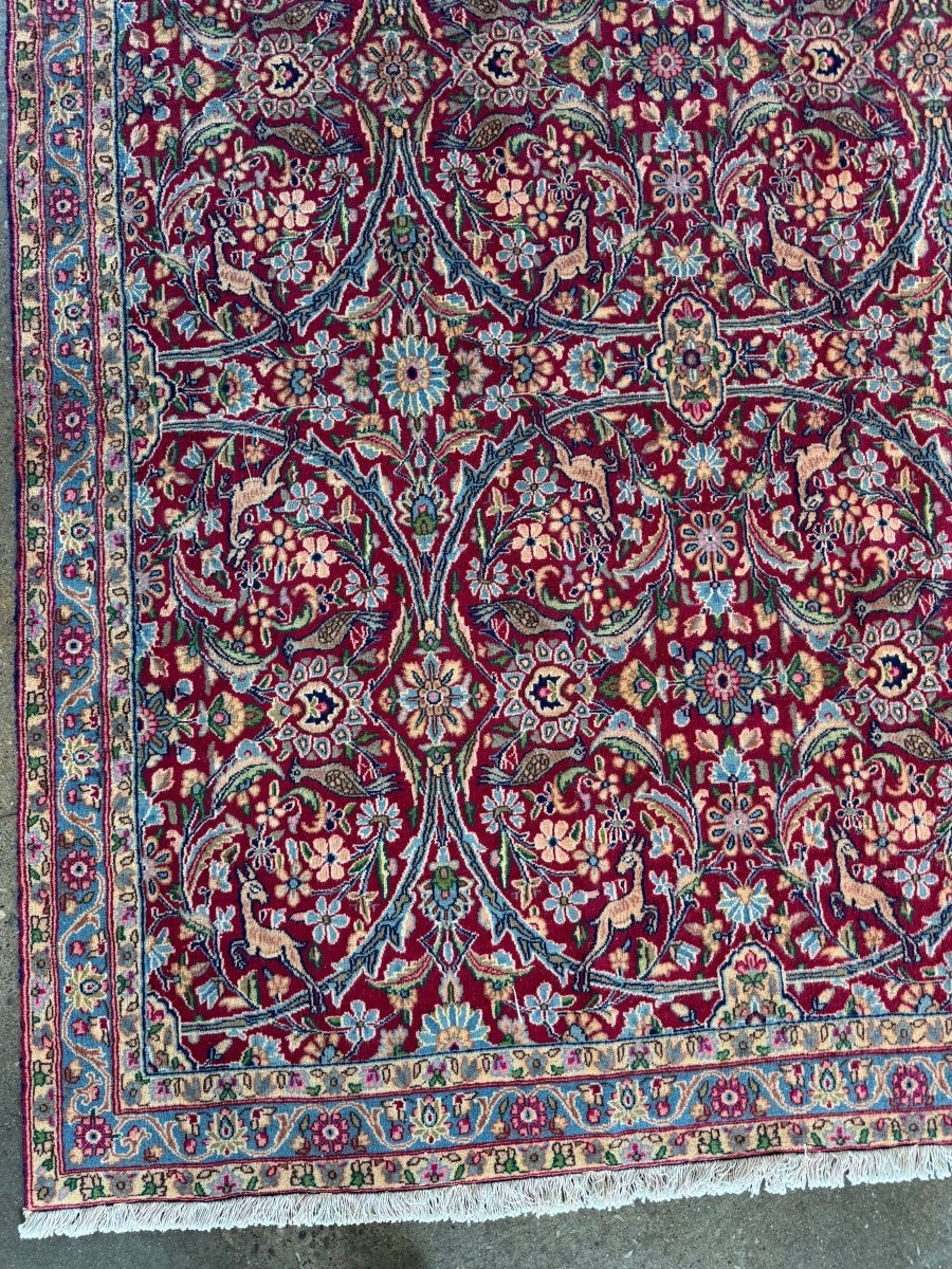 Persian Kerman Rug | 7' 4