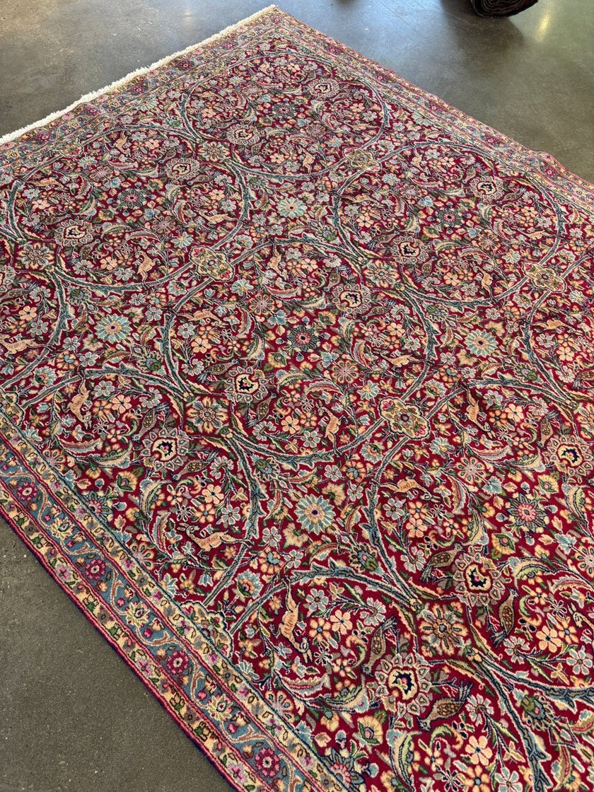 Persian Kerman Rug | 7' 4