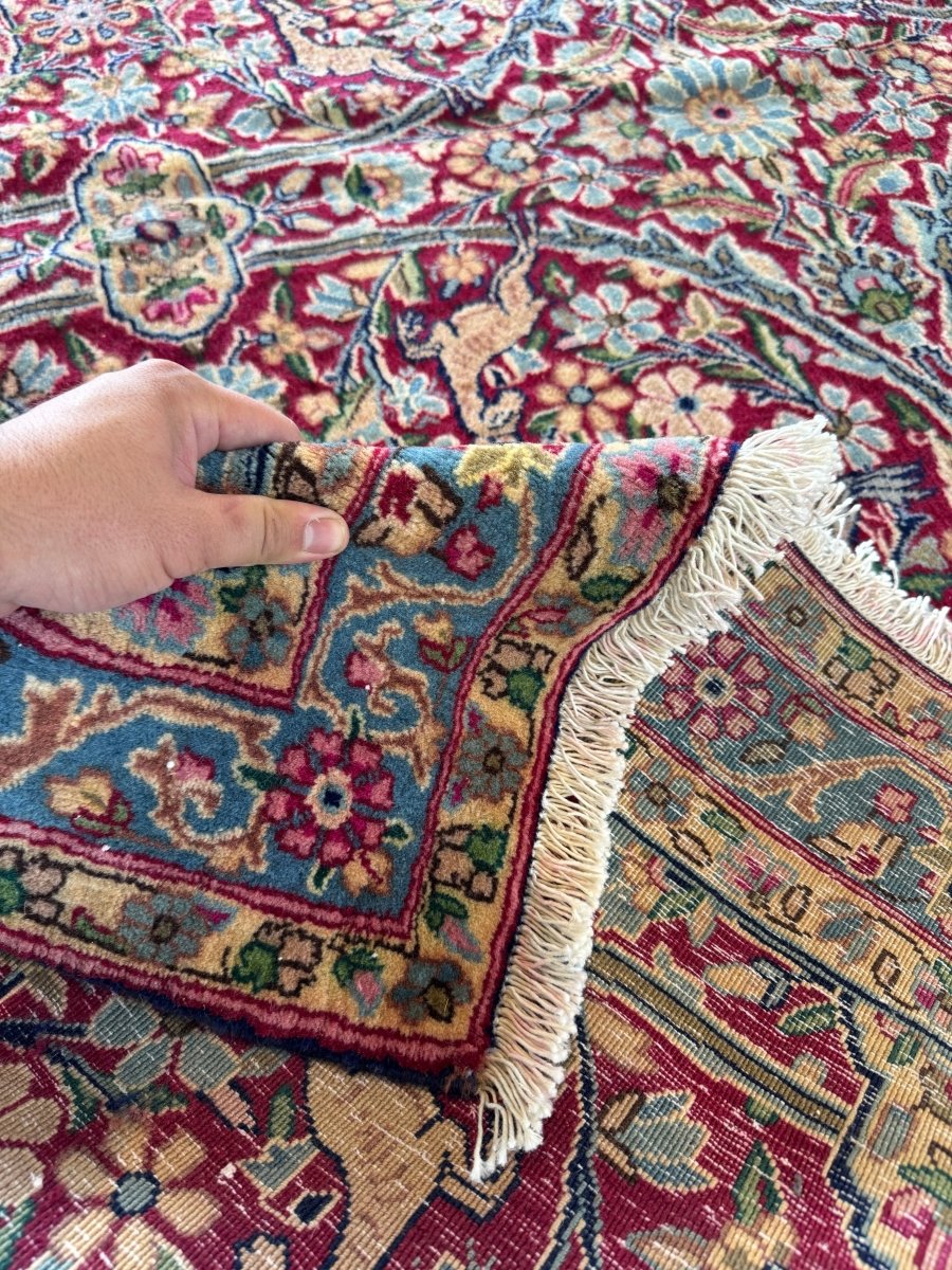 Persian Kerman Rug | 7' 4