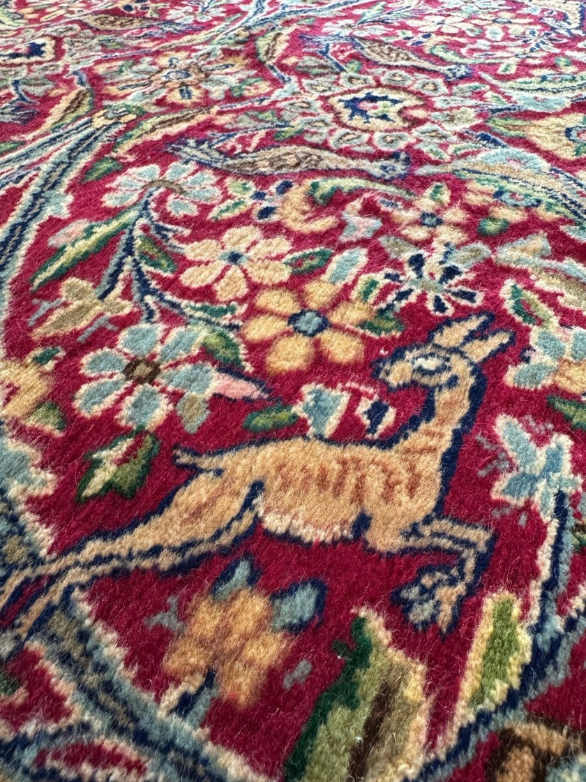Persian Kerman Rug | 7' 4