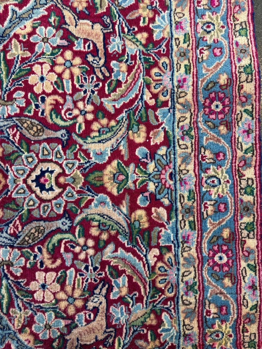 Persian Kerman Rug | 7' 4