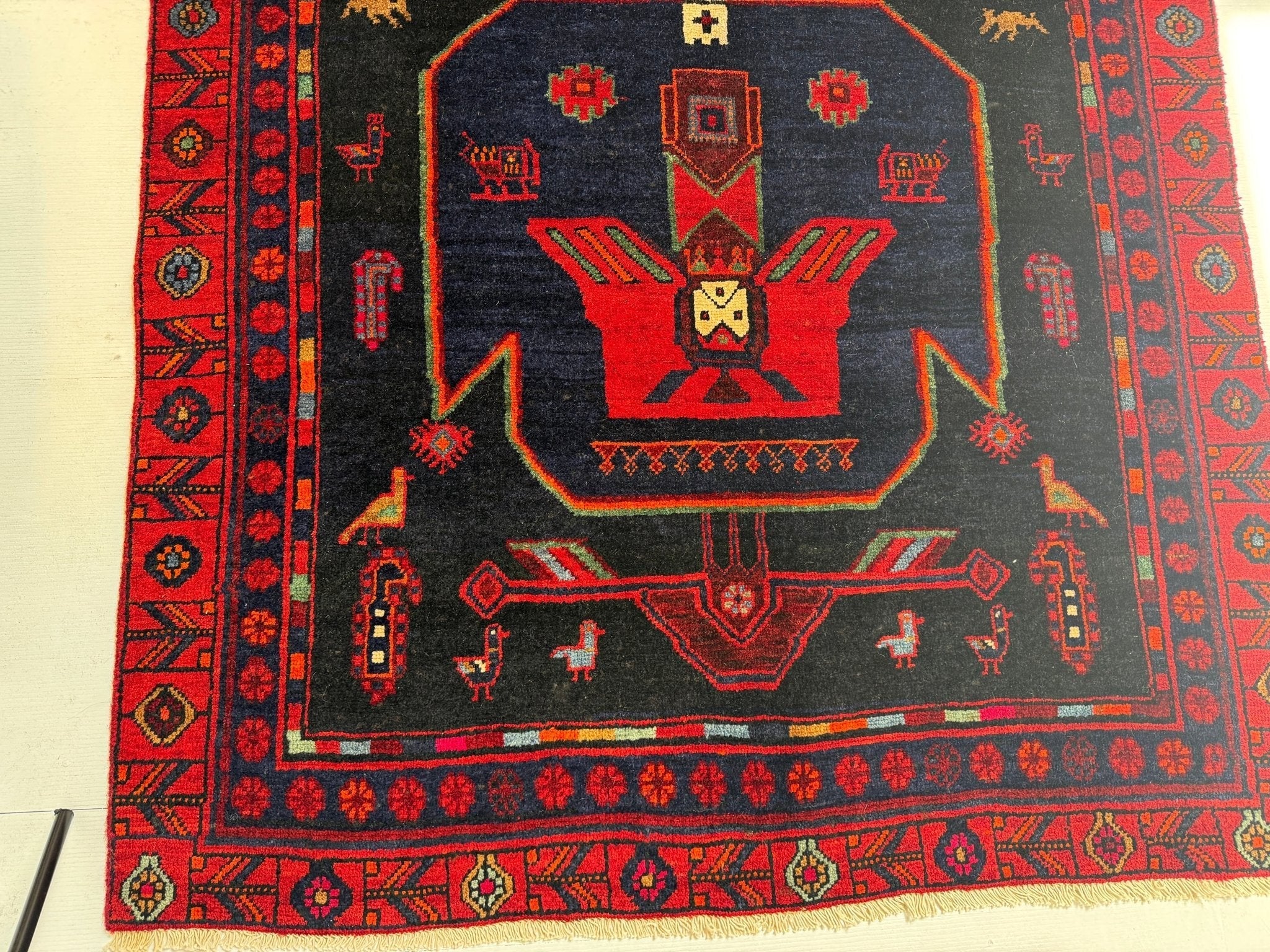 Persian Kurdi Rug | 4' 4” x 11' 2