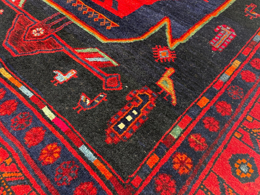 Persian Kurdi Rug | 4' 4” x 11' 2