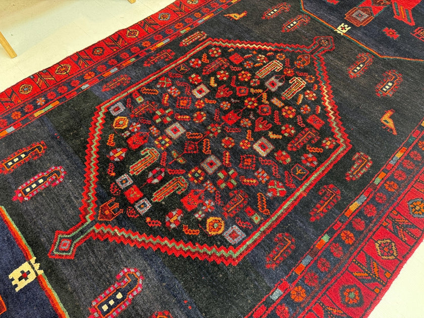 Persian Kurdi Rug | 4' 4” x 11' 2