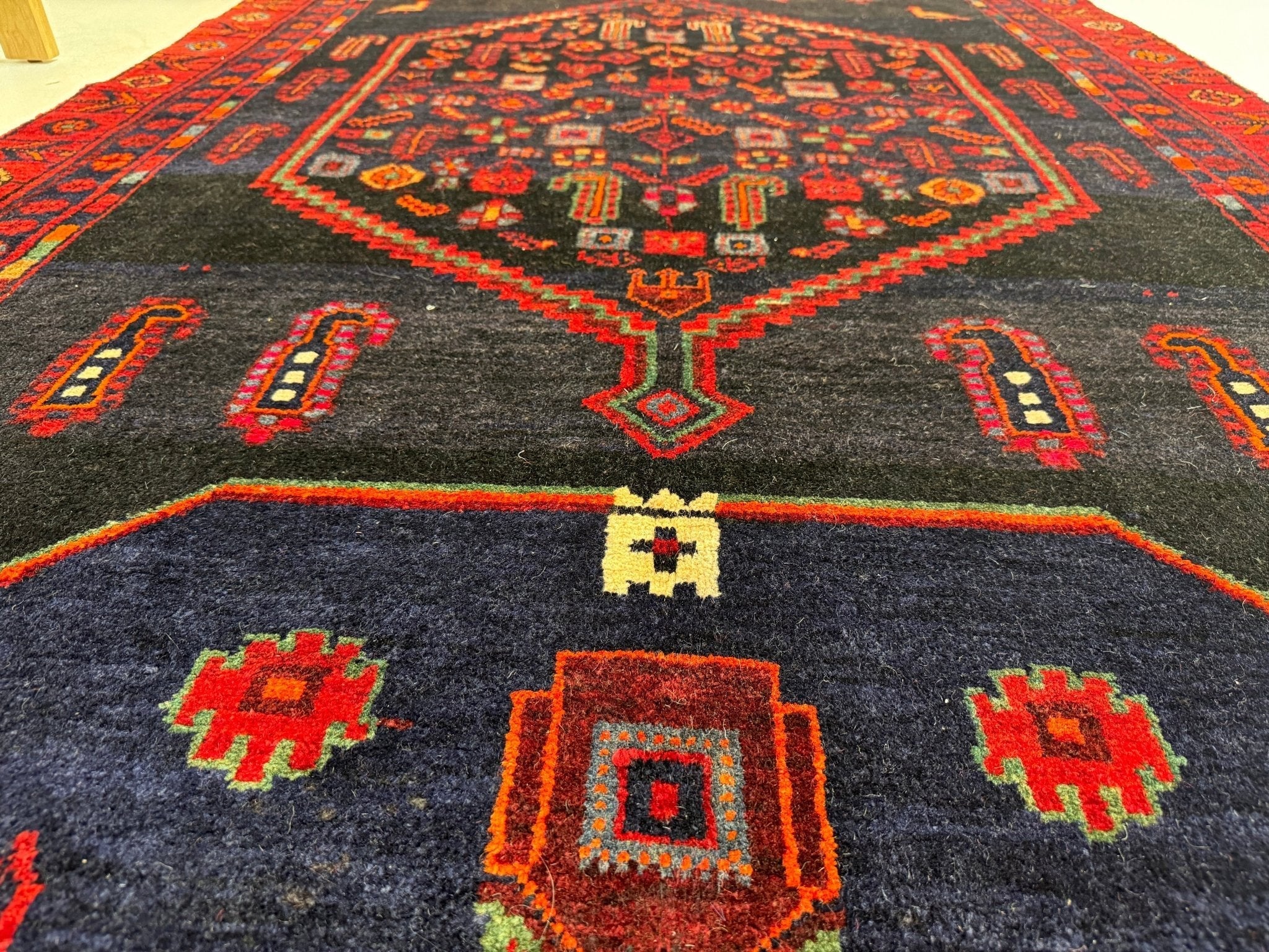Persian Kurdi Rug | 4' 4” x 11' 2