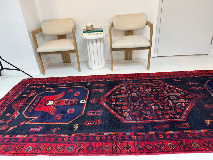 Persian Kurdi Rug | 4' 4” x 11' 2