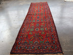 Persian Kurdish Bidjar Runner Rug | 3' 8