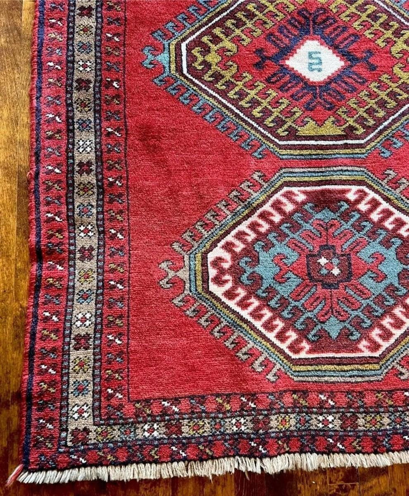 Persian Kurdish Rug | 5' 2