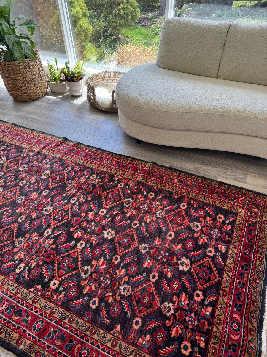 Persian Lilihan Rug | 4' 11