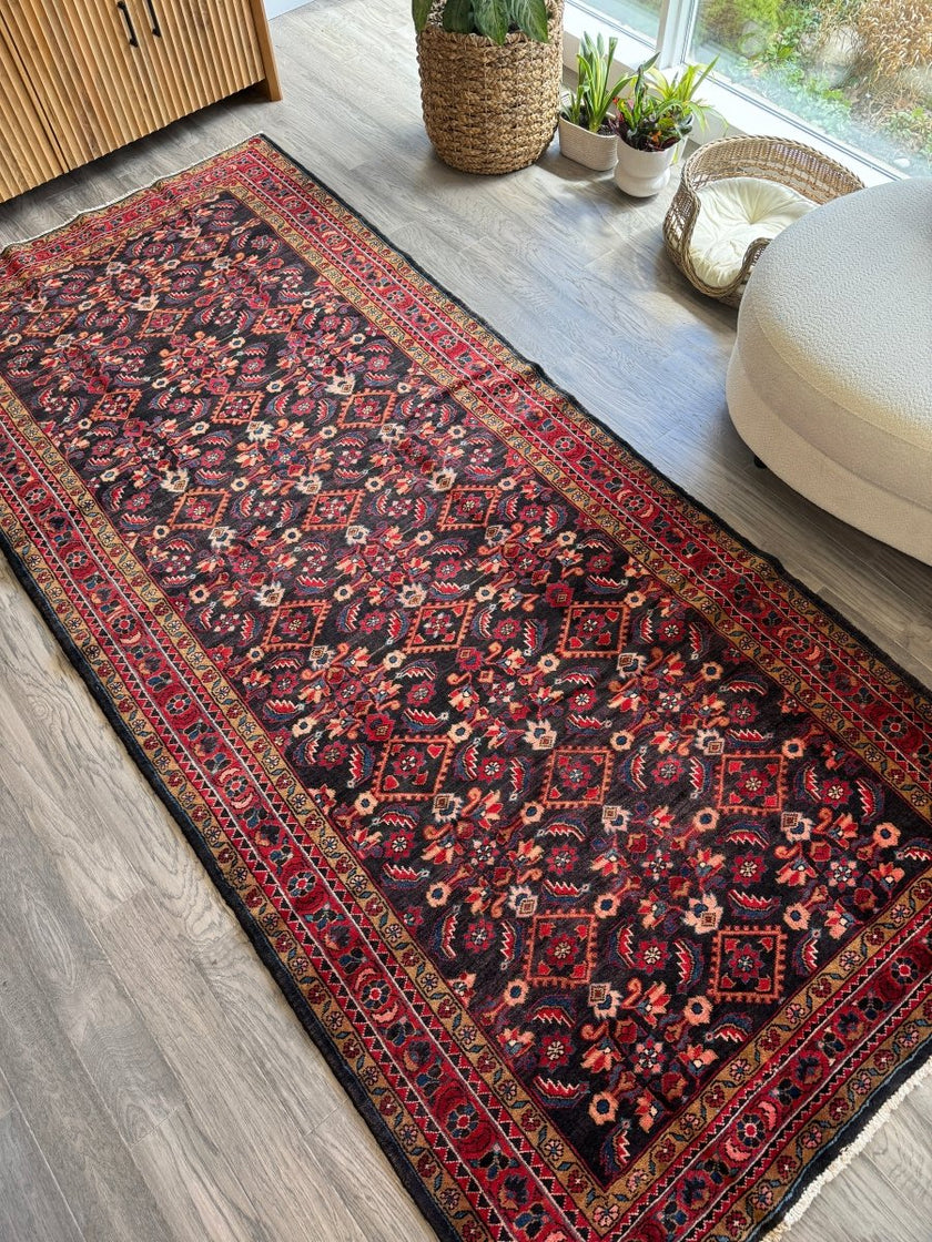 Persian Lilihan Rug | 4' 11