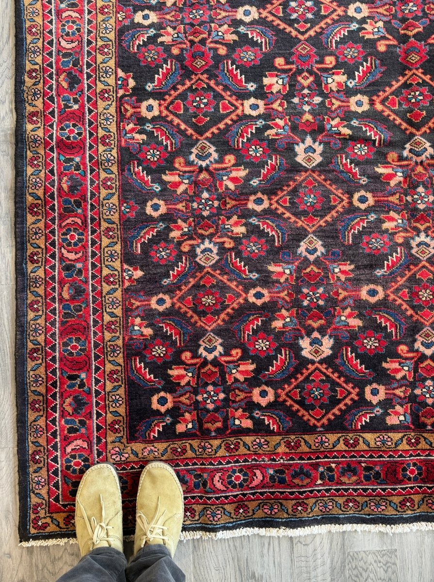 Persian Lilihan Rug | 4' 11