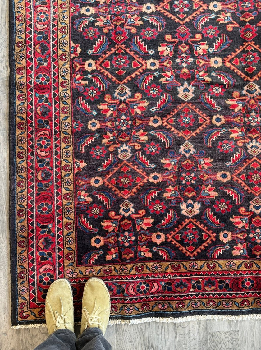 Persian Lilihan Rug | 4' 11