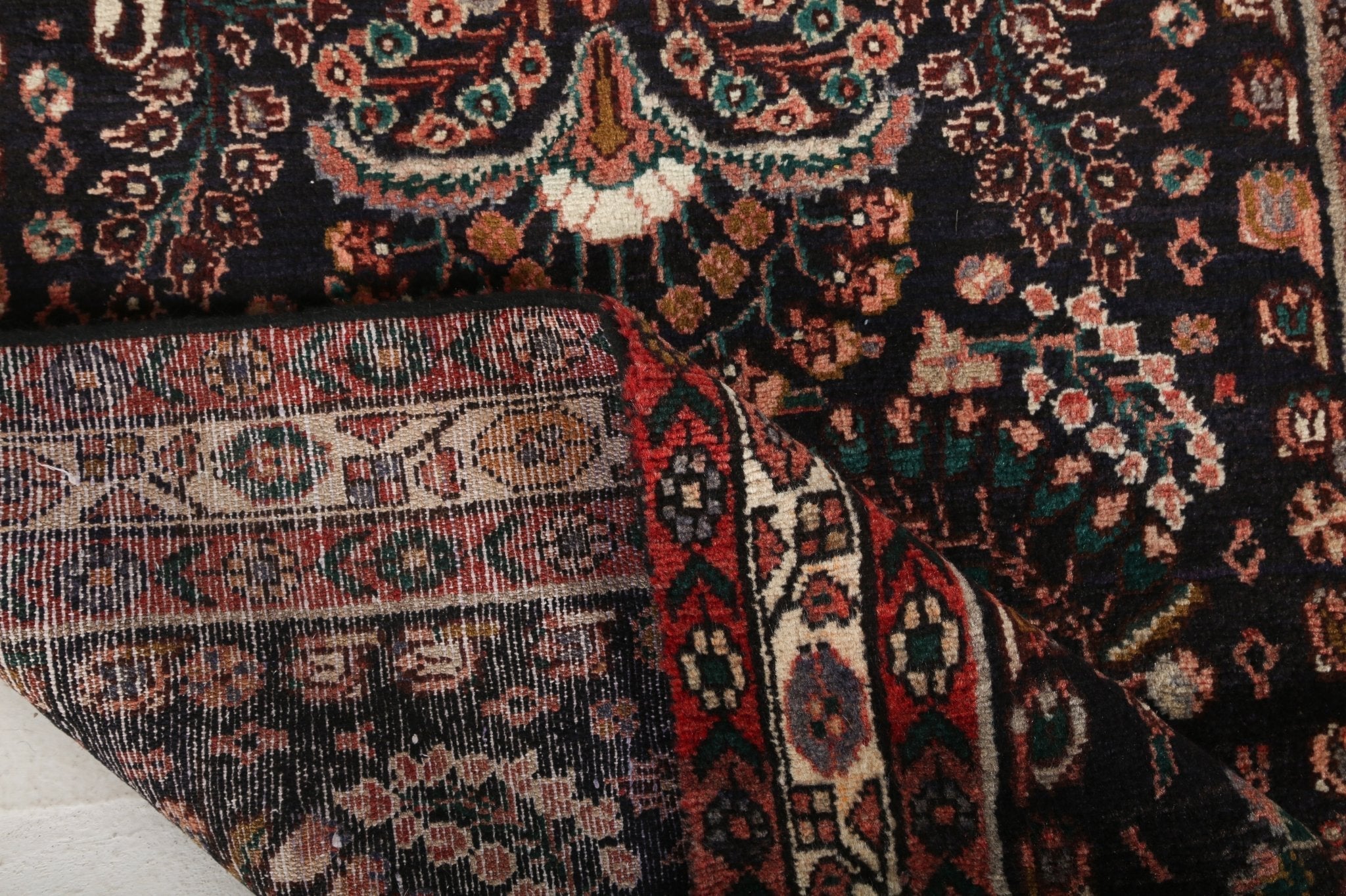 Persian Lilihan Runner Rug | 3' 5