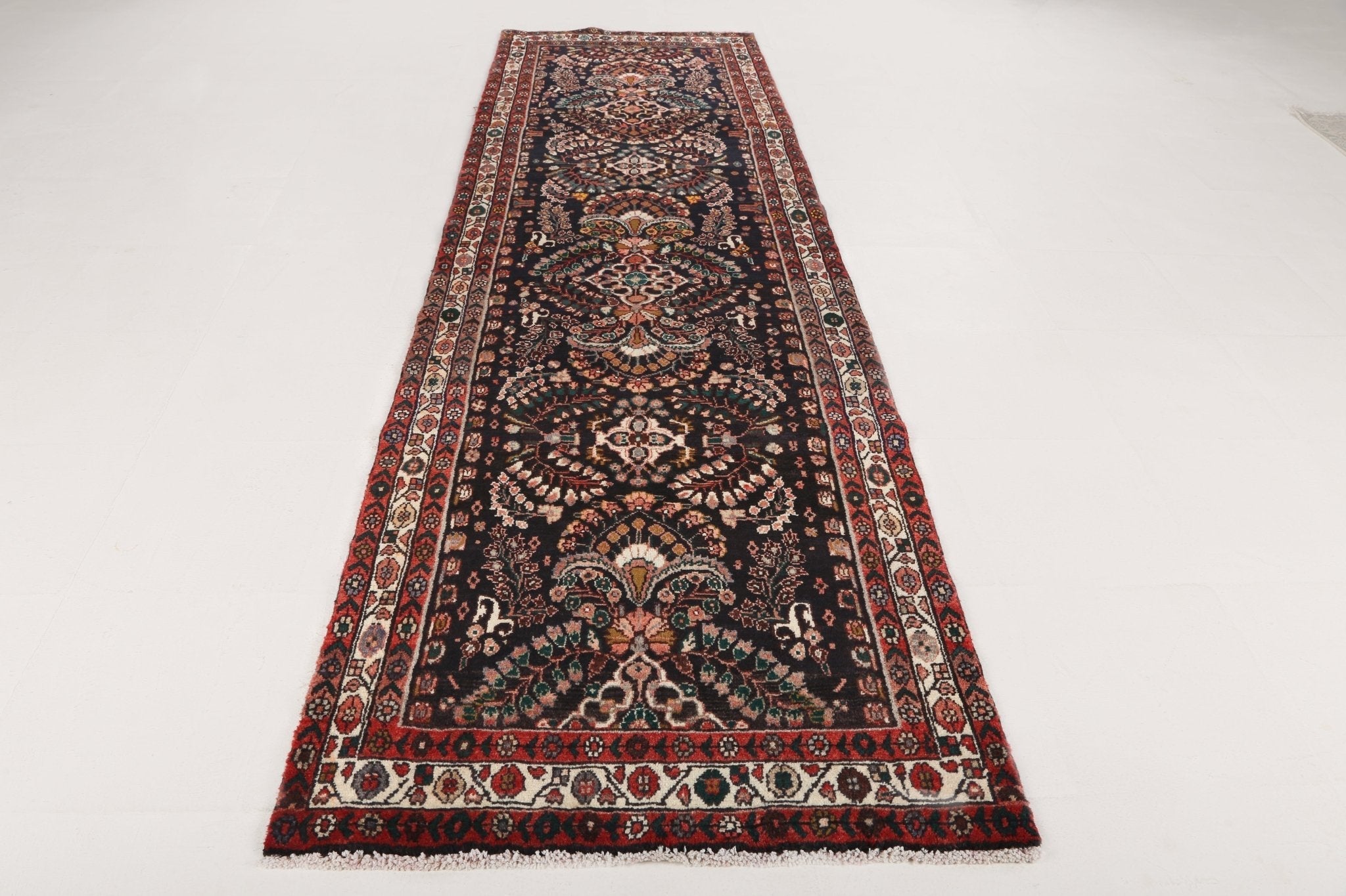 Persian Lilihan Runner Rug | 3' 5