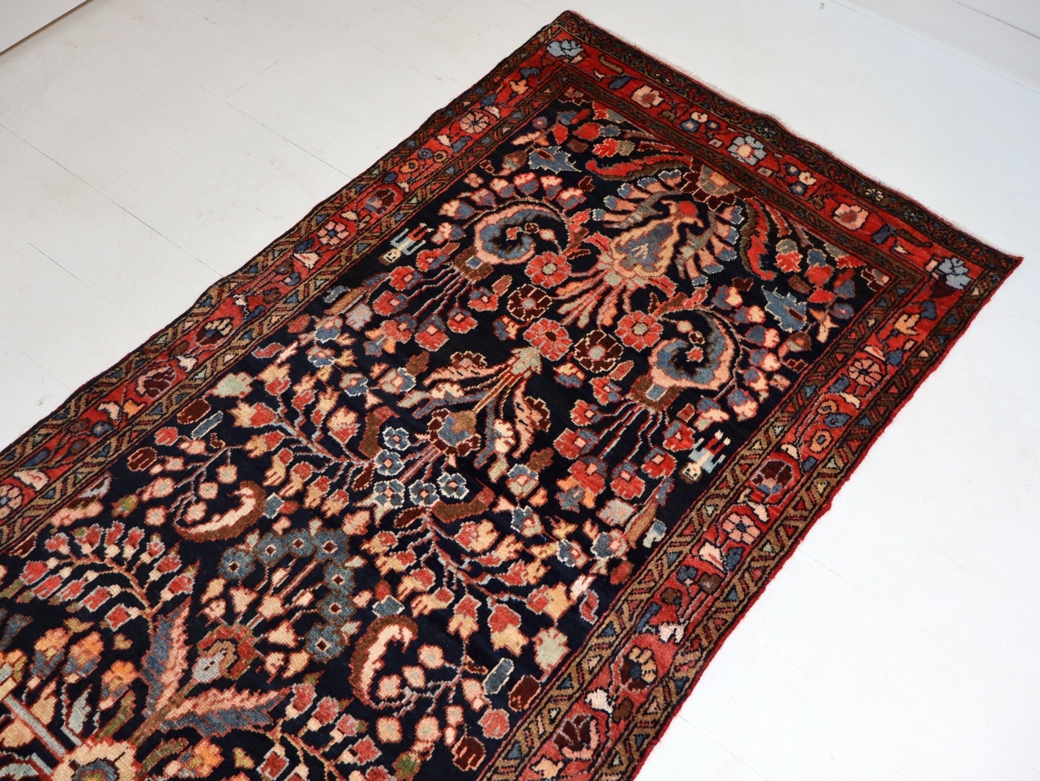 Persian Lilihan Runner Rug | 3' 5” x 9' 11