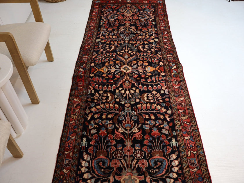 Persian Lilihan Runner Rug | 3' 5” x 9' 11