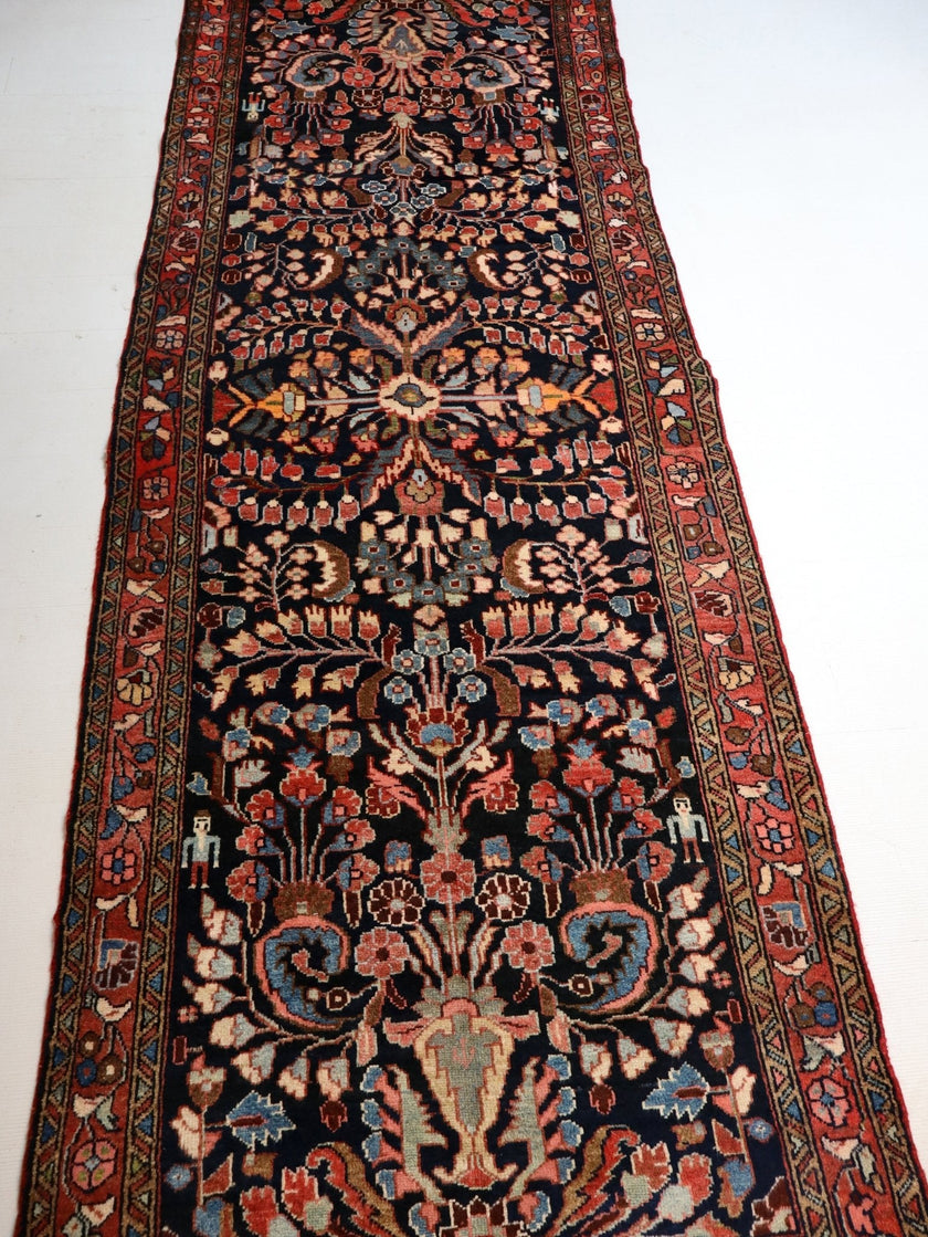 Persian Lilihan Runner Rug | 3' 5” x 9' 11
