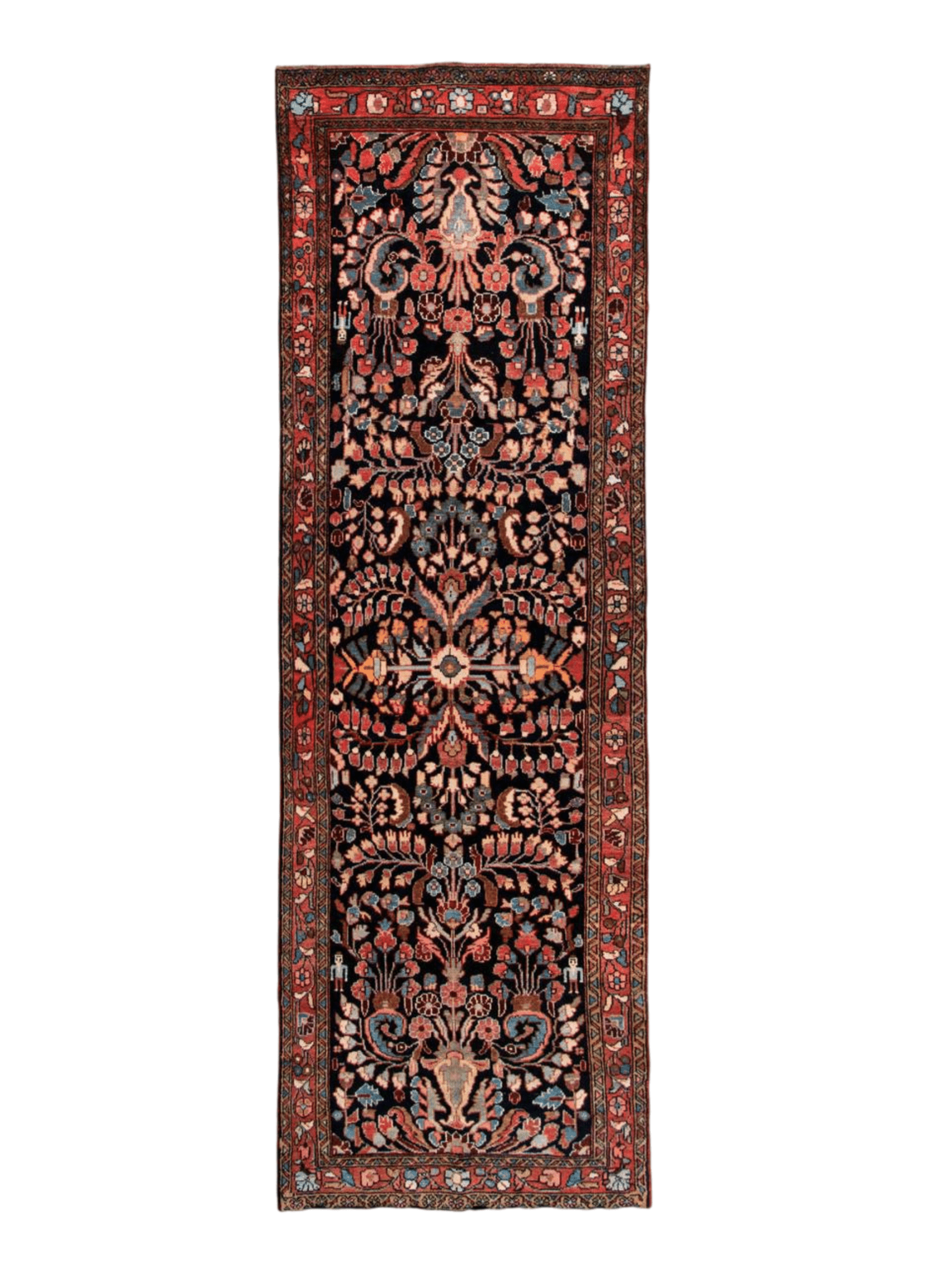Persian Lilihan Runner Rug | 3' 5” x 9' 11