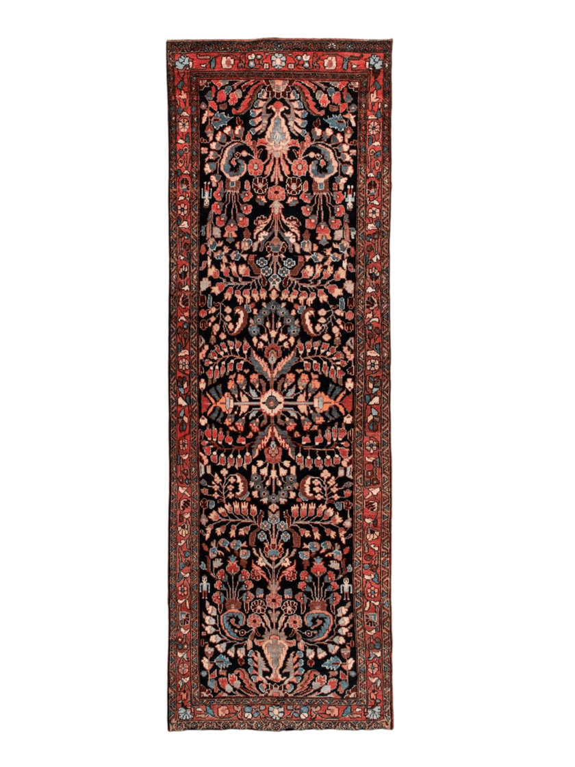 Persian Lilihan Runner Rug | 3' 5” x 9' 11