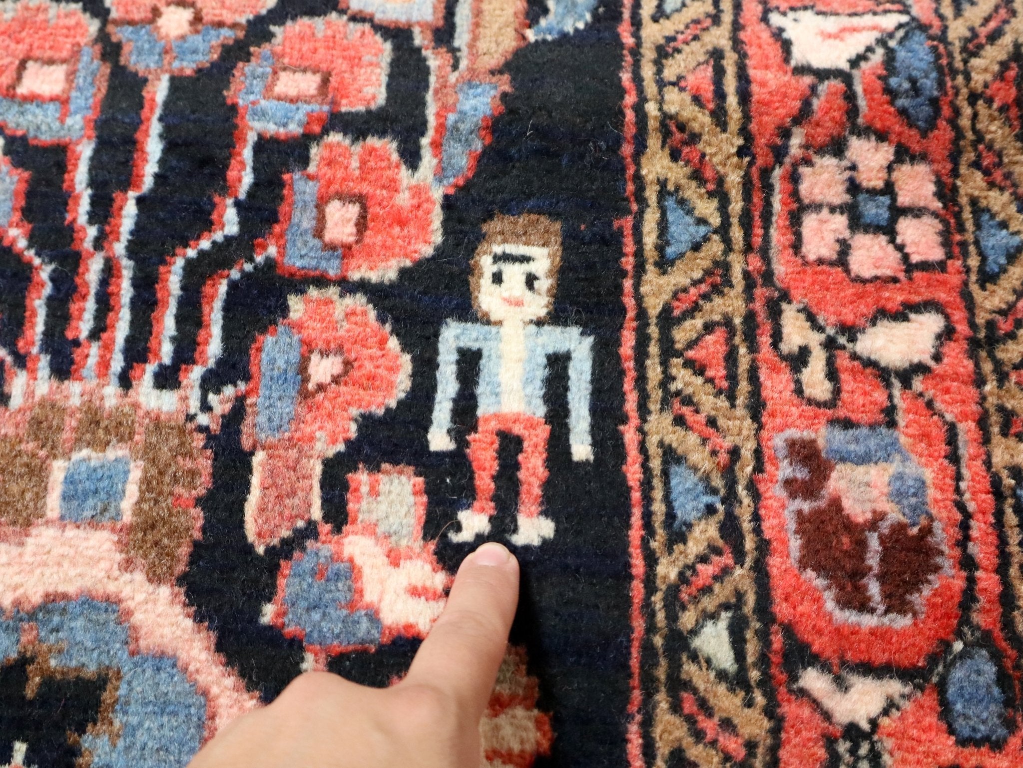 Persian Lilihan Runner Rug | 3' 5” x 9' 11