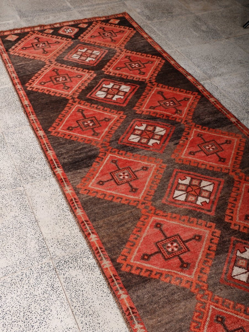 Persian Lori Runner Rug | 3' 3” x 8' 9