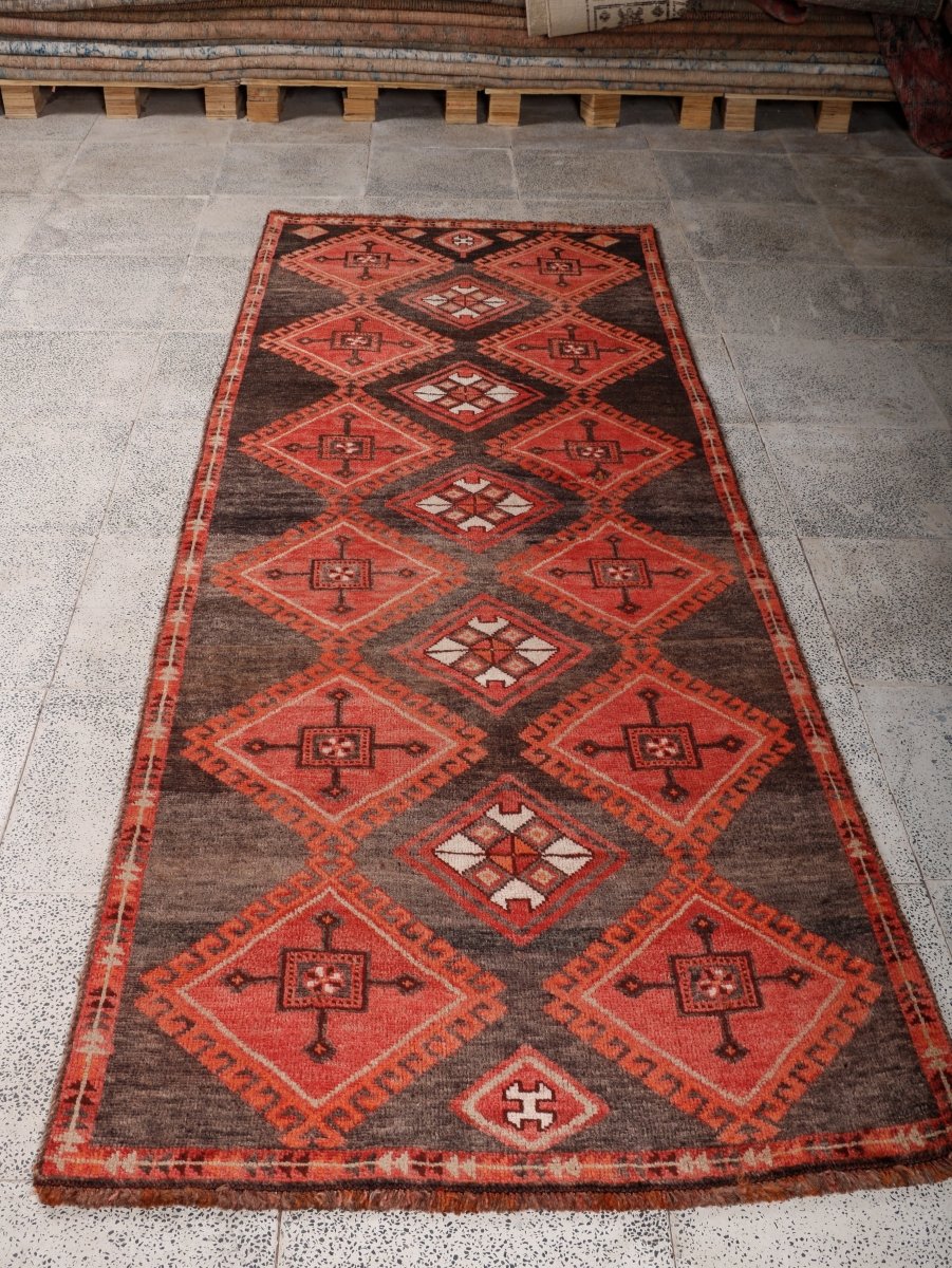 Persian Lori Runner Rug | 3' 3” x 8' 9