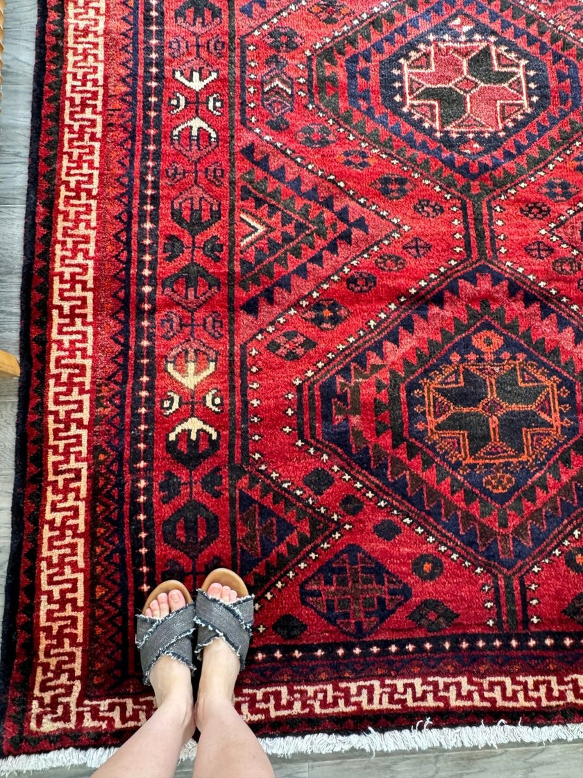 Persian Luri Rug | 5' 7