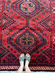 Persian Luri Rug | 5' 7