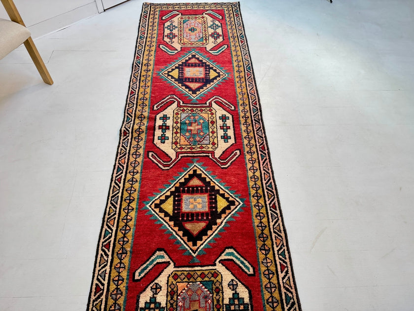 Persian Luri Runner Rug | 2' 10” x 9' 9