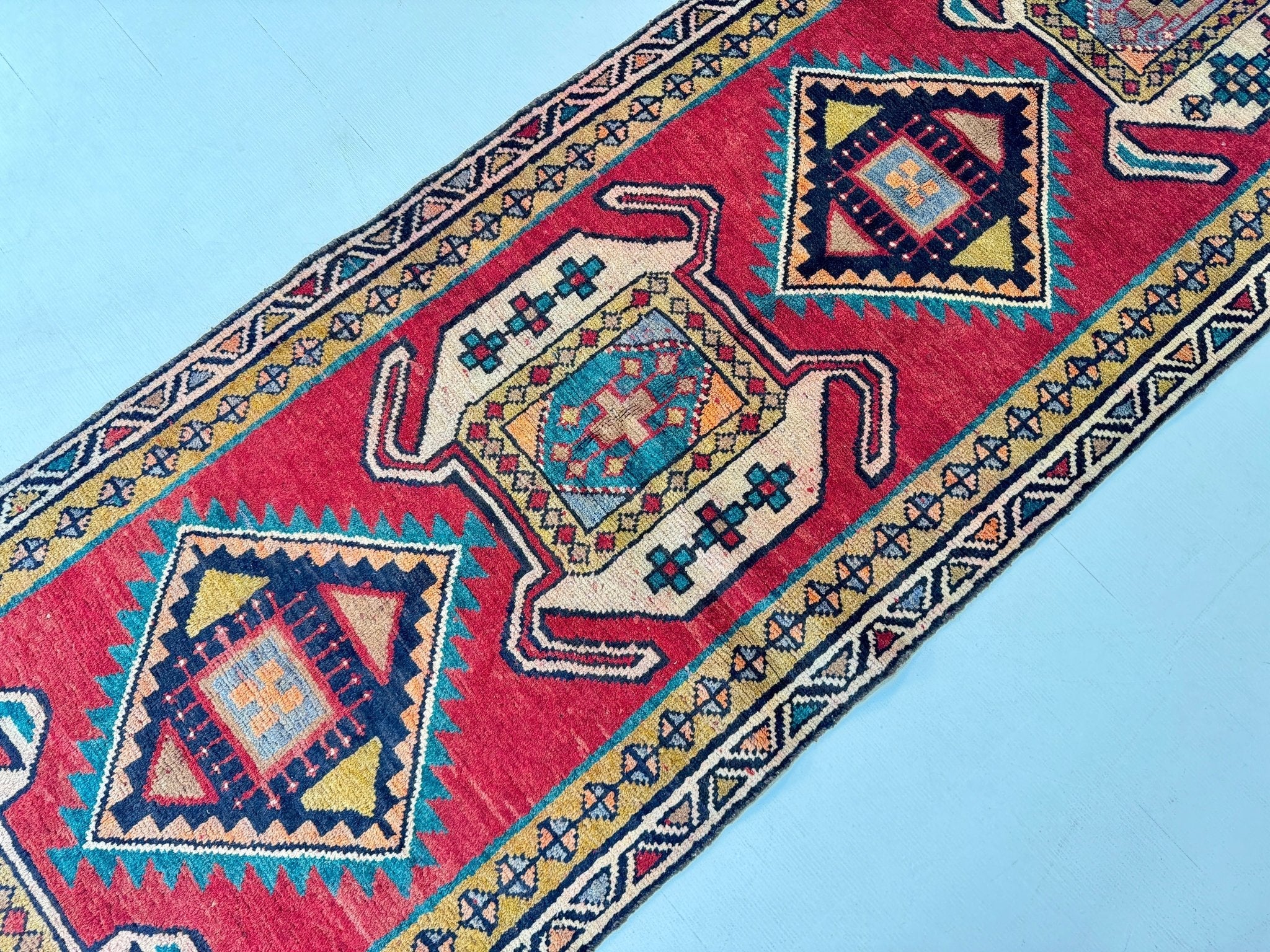 Persian Luri Runner Rug | 2' 10” x 9' 9