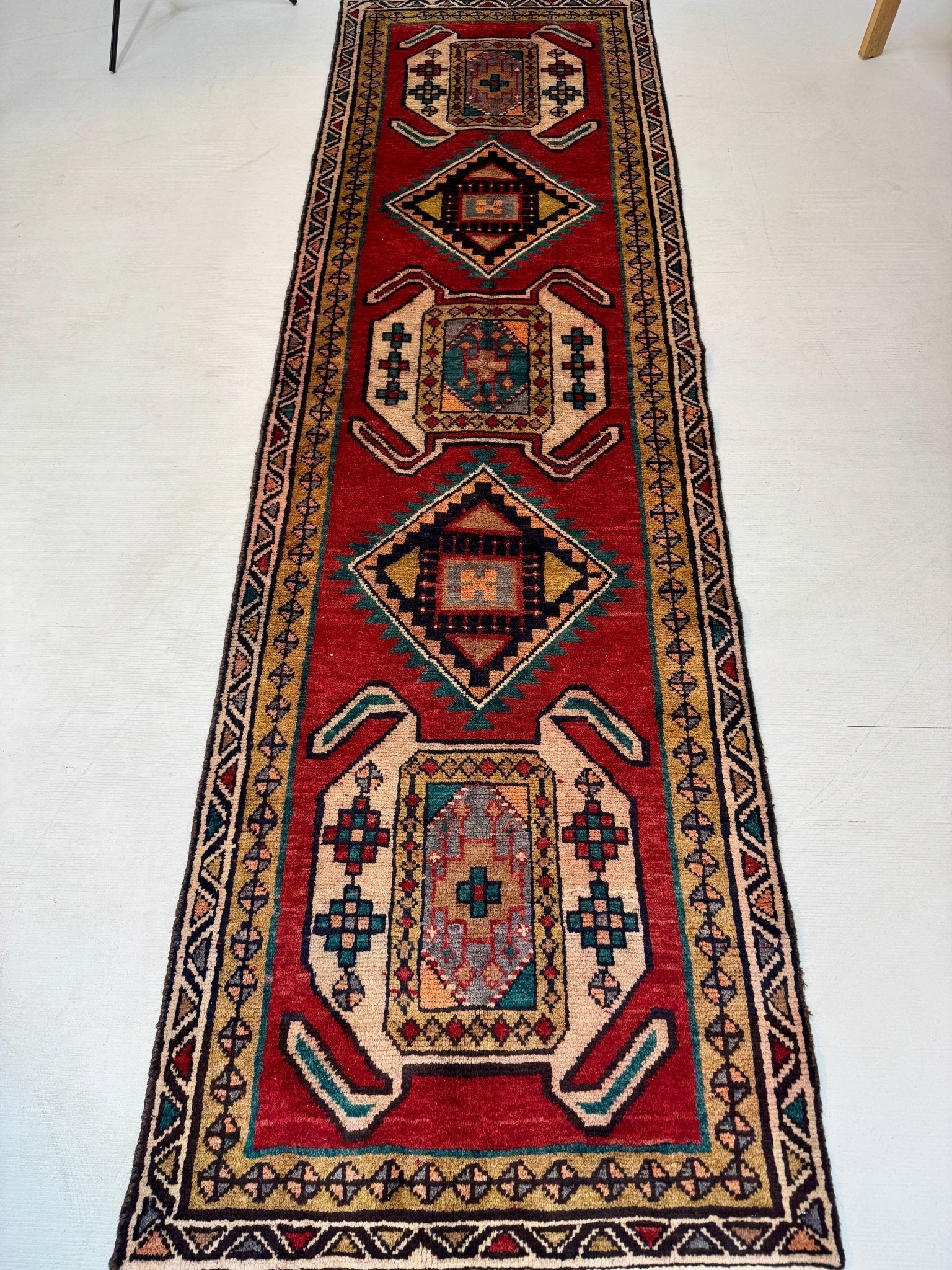 Persian Luri Runner Rug | 2' 10” x 9' 9