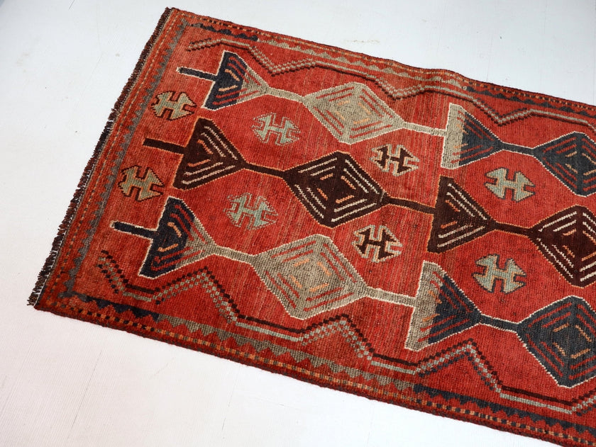 Persian Luri Runner Rug | 3' 1” x 8' 8
