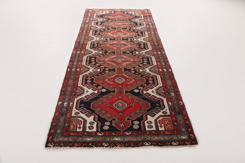 Persian Luri Runner Rug | 3' 10